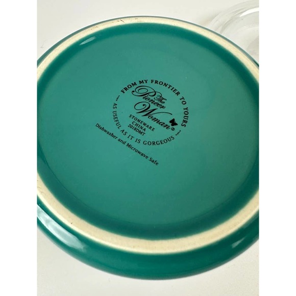 The Pioneer Woman Stoneware Nan Green Small Nesting Storage Bowl W/Lid - Picture 5 of 6